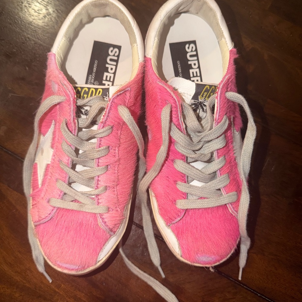 Golden Goose Pink Pony Sneakers - Picture 5 of 12